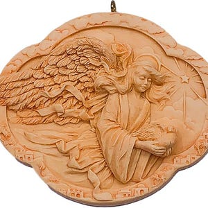 1993 Hallmark Keepsake Heavenly Angels #3 Collector&#39;s Series Christmas Ornament