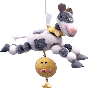 Hallmark Keepsake 2008 Hey Diddle Diddle Ornamento di Natale da collezione in scatola