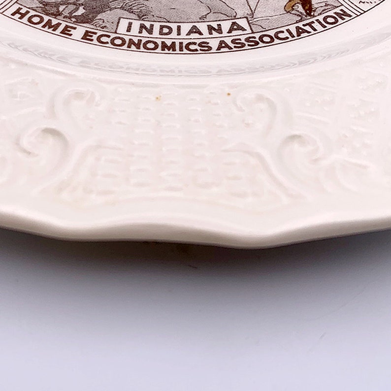 Vintage Indiana Home Economics Association 10 Handcolored Collectible