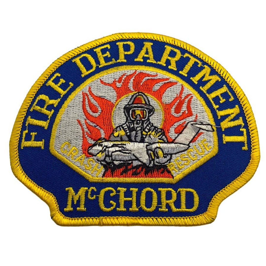 Mcchord AFB Fire Department Crash Rescue Large Collectible Etsy