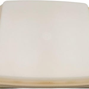 Vintage Tupperware Deviled Egg Gelb / Gold Aufbewahrungsbox mit Deckel & Griffen 723-4
