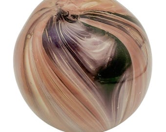Cyan Design 4" Decorative Glass Sphere Filler 10351 Marbled Purple/Pink/Brown