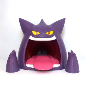 3D Printed Purple Ghost Figurine Ghost Figurine Desk Buddy Figurine Scary Gift Spooky Gift Gamer Gift Geeky Gift