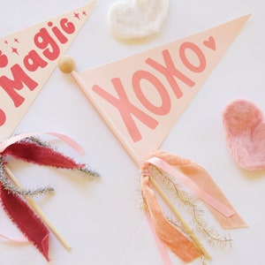 Digital Download Valentine Pennant Flags