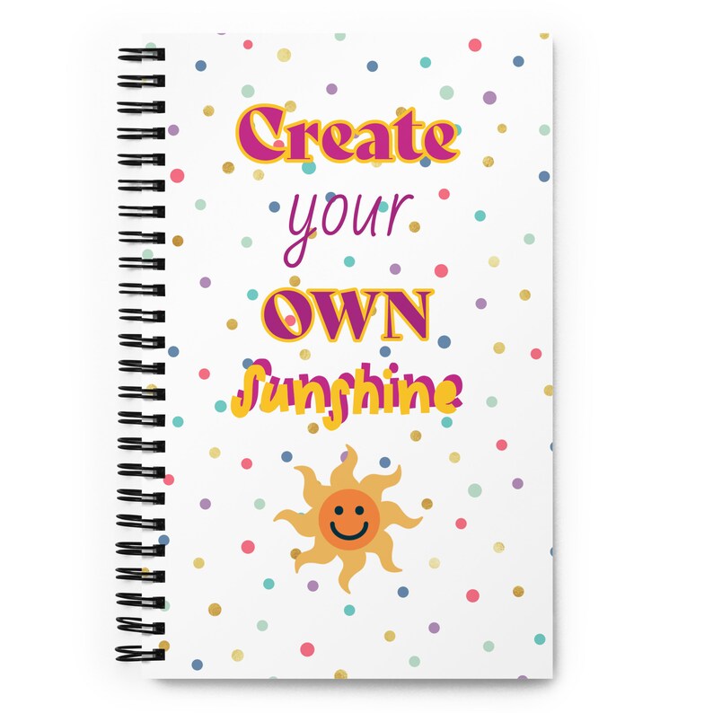 Spiral Notebook/daily Journal/business Journal Etsy