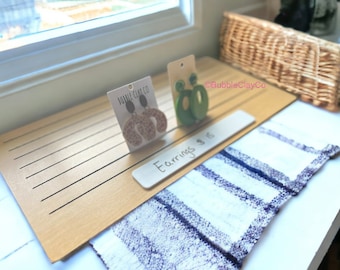 Craft fair display / earring card display