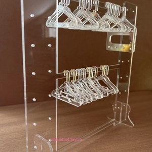 Earring rack/earring hanger/earring storage/earring display/mini hangers/clay earring holder/clay tools/photo prop/clay earring stand