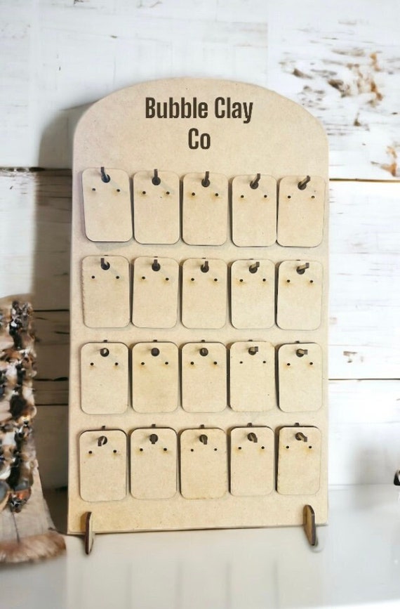 Retail on sale earring display