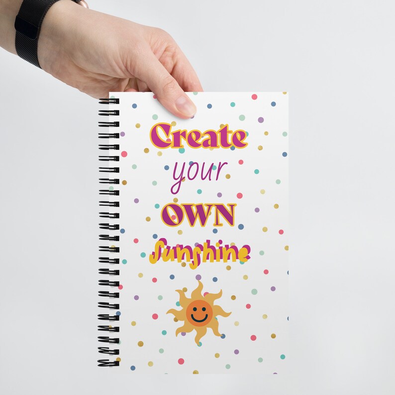 Spiral Notebook/daily Journal/business Journal Etsy