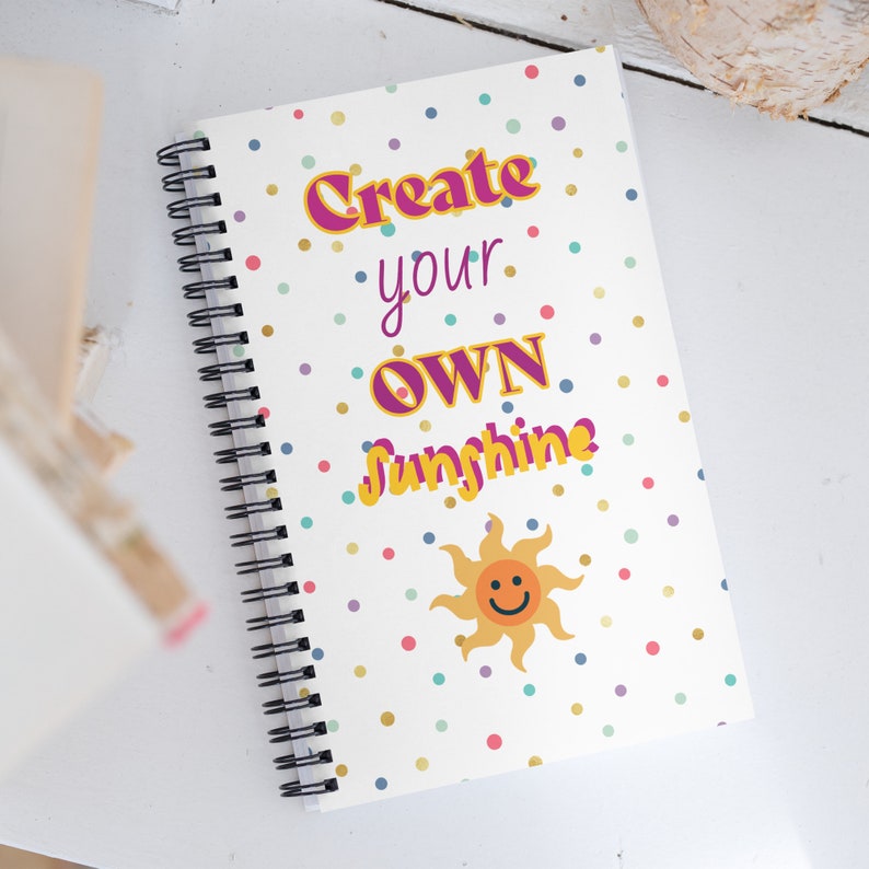 Spiral Notebook/daily Journal/business Journal Etsy