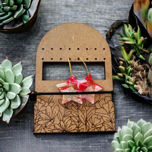 Traveling earring storage/earring storage/traveling accessories/earring holder /earring bag/earring storage solution/earring bag