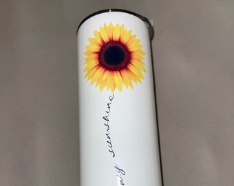 Sunflower Mother to Daughter tumbler