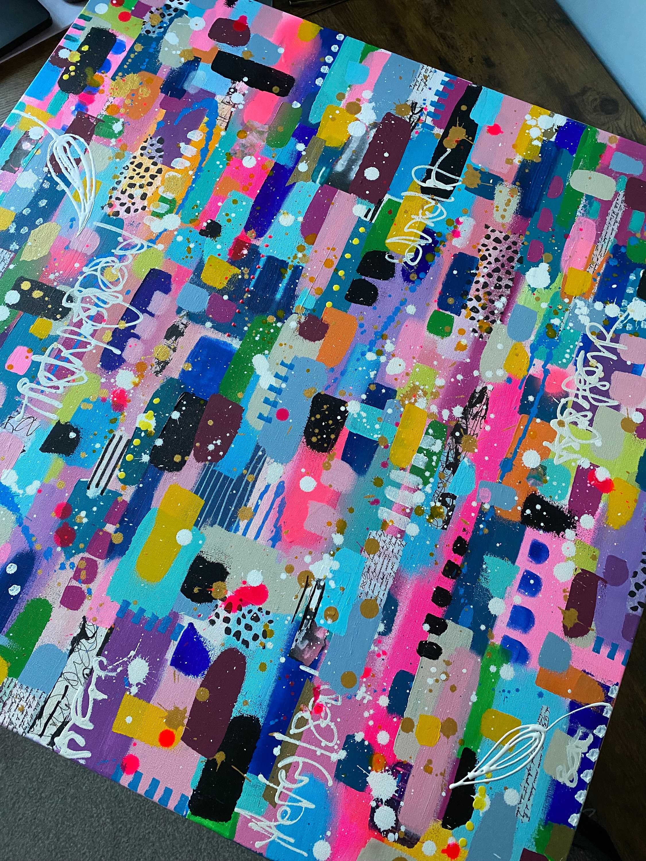 Bespoke Painting on Canvas (80x80cm) - Etsy