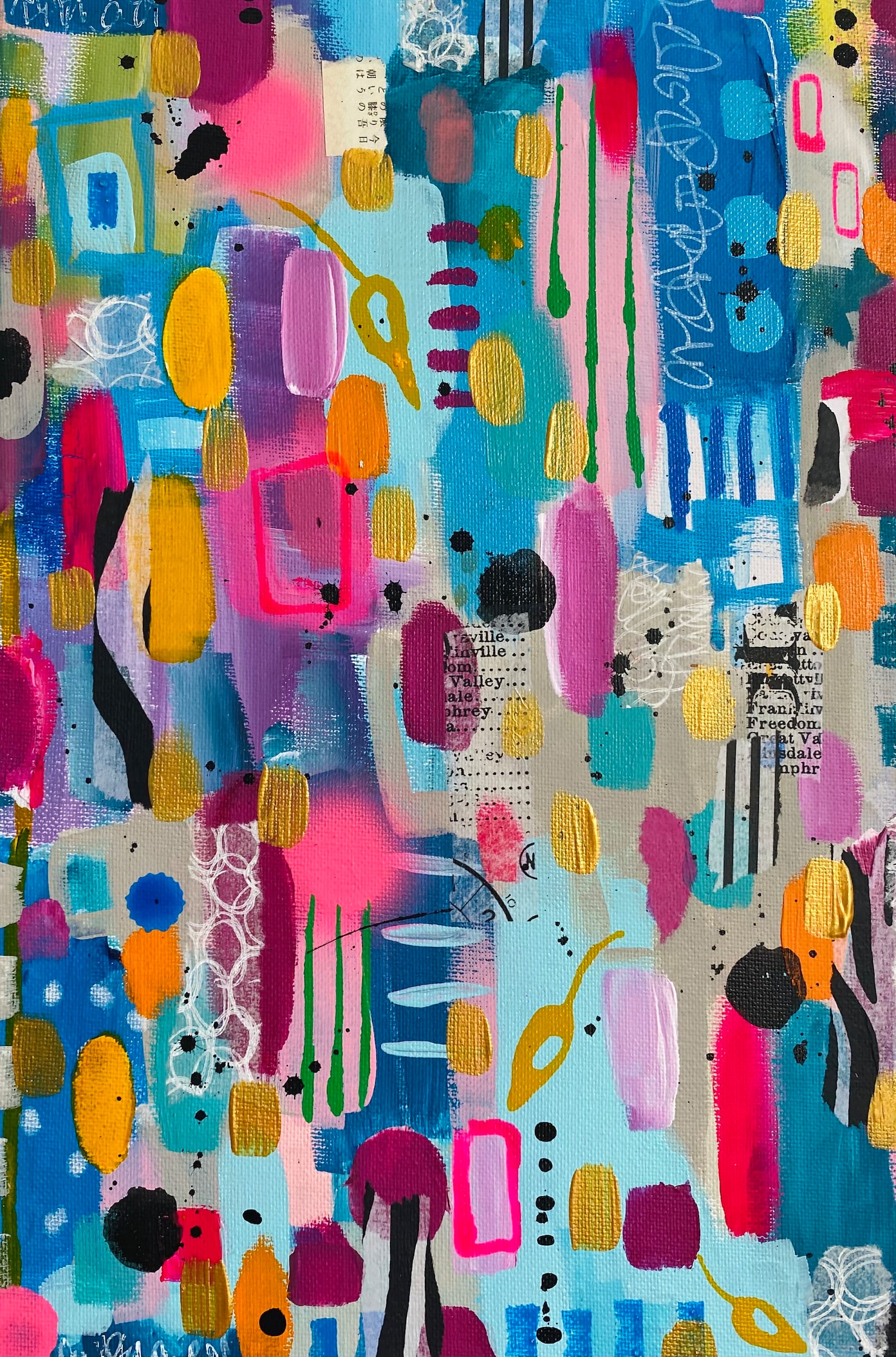 Bespoke Painting on Canvas (80x80cm) - Etsy