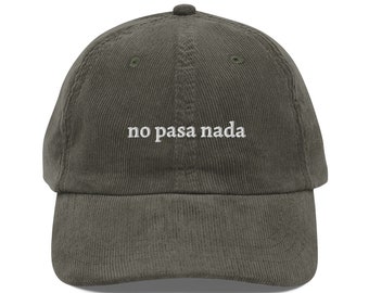 No Pasa Nada, No Pos Wow, Latina Hat, Latina AF, Funny Spanish Saying, Latina Owned Shop, Latina Gift