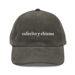 Cafecito Y Chisme, Latina Hat, Funny Spanish Saying, Latina Cap, Latina Owned Shop, Latina AF, Chingona, Latina Gift