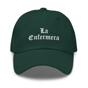 La Enfermera Hat, Latinx, Latina Cap, Spanish Saying, Latina Gift, Latina Owned Business, Latina AF