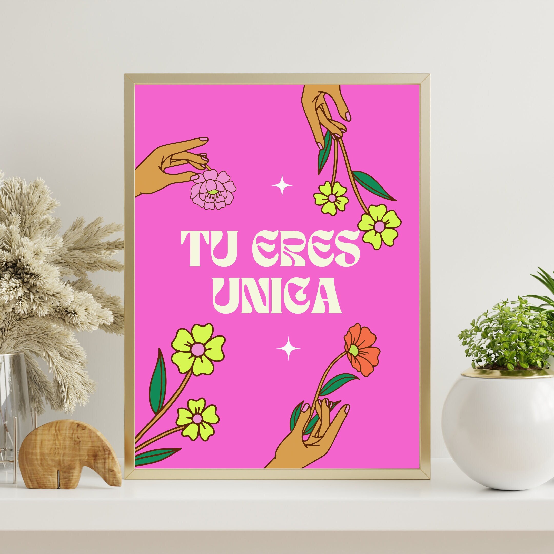Latina Art Latinx Illustration Art Art in Spanish Etsy