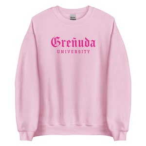 Greñuda University, Latina Sweatshirt, Greñuda, Latinx, Spanish Saying, Latina Owned, Latina AF, Latina Art, Latina Gift