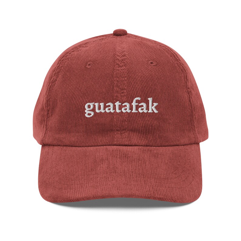 Vintage corduroy cap