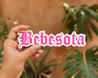 Bebesota, Latina Sticker, Stickers, Latina Owned Business, Vinyl Sticker for Water Bottles, Laptops & Planners, Latina Gift