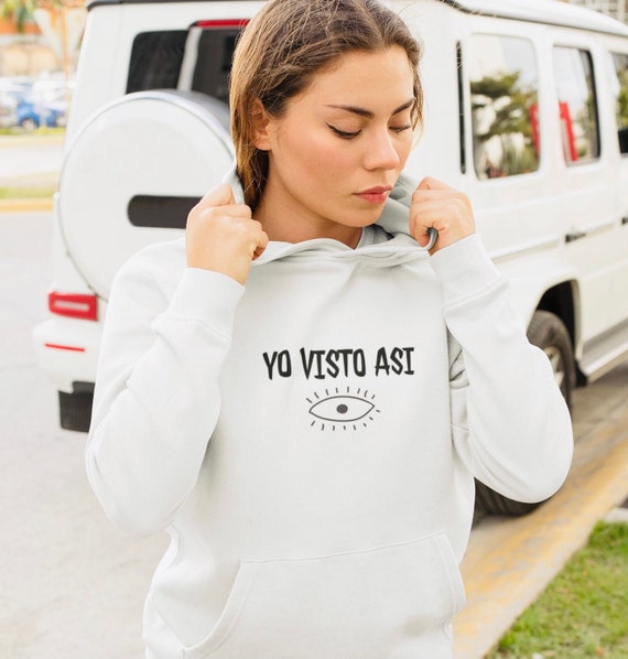 Yo Visto Asi Bad Bunny Inspired Latina Sweatshirt Latinx