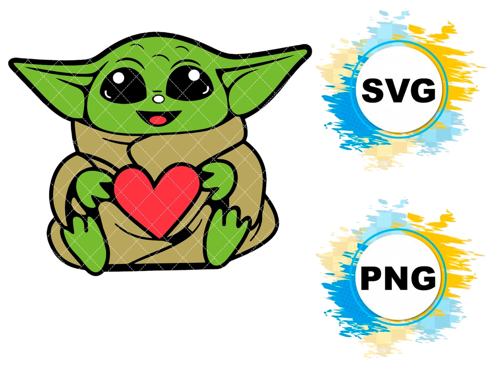 Free Free Yoda Heart Svg 286 SVG PNG EPS DXF File