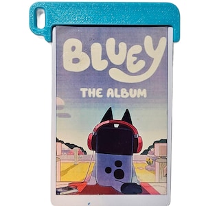 Secure and colourful card holders for Yoto card, holding a MYO card with a HP Sprocket sticker