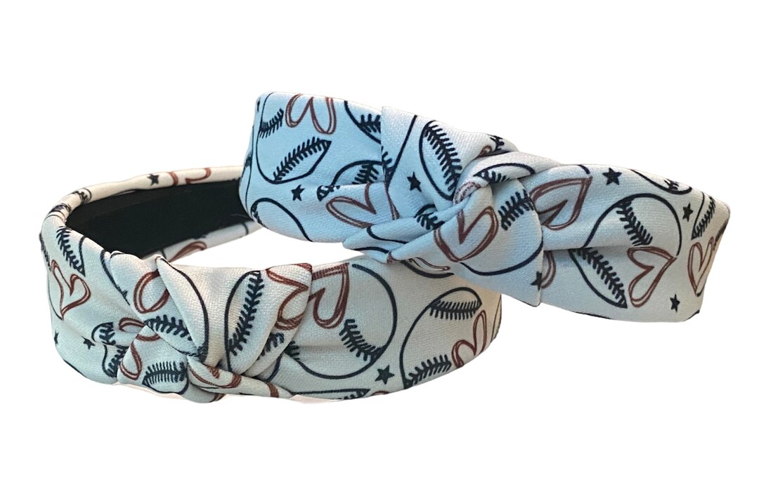 Baseball Headband, Softball Headband, Baseball Mom Accessories