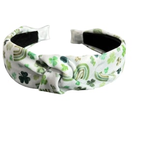FRCOLOR St. Patrick's Day Haarreif Mit Grünem Kleeblatt – Glänzend, Für Festival & Party