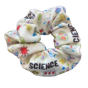 Science Hair Scrunchies, MLS hair scrunchies, MLT hair scrunchies, phlebotomist hair scrunchies, medical hair scrunchies, cute gifts for her image 10