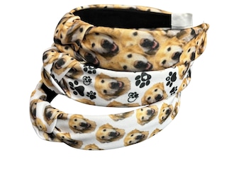Personalisiertes Hunde Foto Haarband: Personalisiertes Geschenk für Tierliebhaber