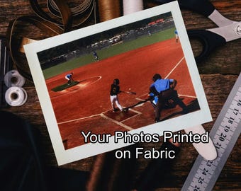 Custom Photo Quilt Squares: Personalized Memory Fabric for DIY Crafts