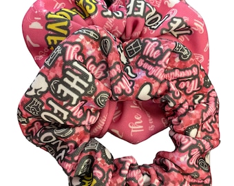 Lab Hair Scrunchies, 2024 Lab Week, MLS hair scrunchies, MLT hair scrunchies, Lab Appreciation Gift, Lab week celebration gift