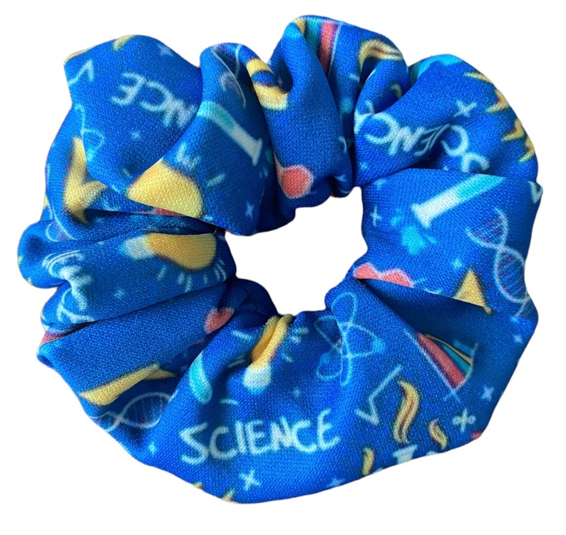 Science Hair Scrunchies, MLS hair scrunchies, MLT hair scrunchies, phlebotomist hair scrunchies, medical hair scrunchies, cute gifts for her image 9