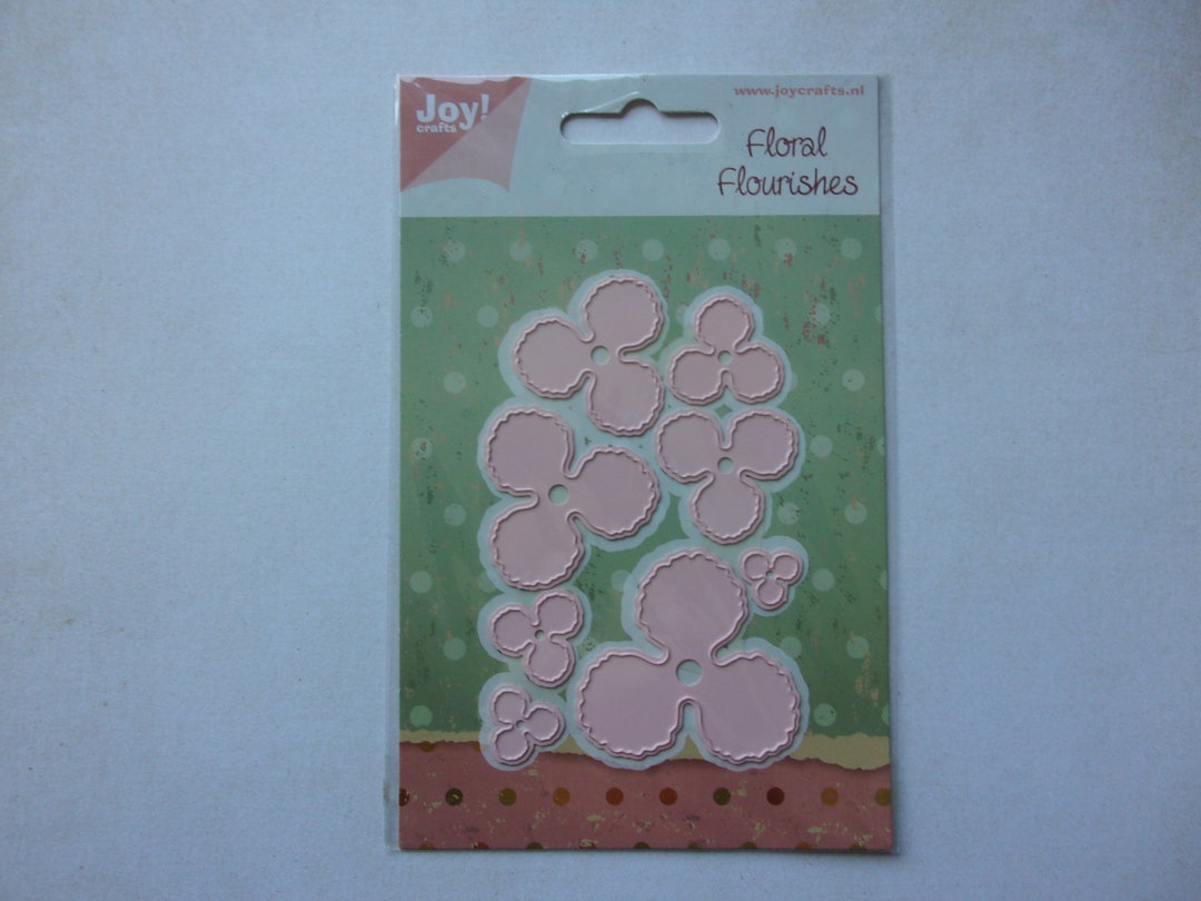 Die Cutting Matrix Metal Dies Cuts Stencil Joy Crafts Flowers Etsy
