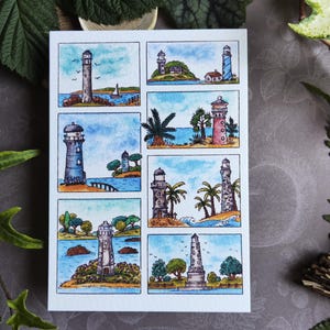 Vuurtoren Moodboard Kaart – Bretonse Kust