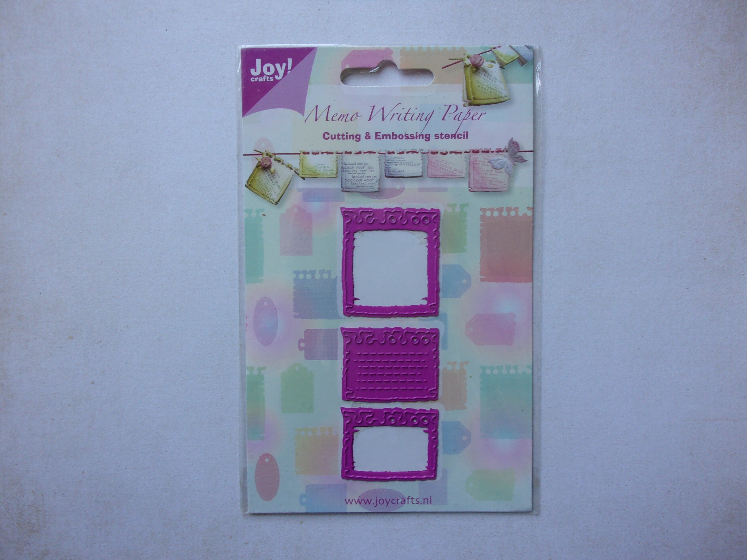 Die Cutting Matrix Metal Dies Cuts Stencil Joy Crafts Paper Block Note
