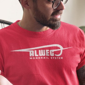 Alweg Monorail Shirt, Disney T-shirt, Disneyland Tee, Vintage Magic Kingdom, Disney World, Family Vacation, Unisex, Mens, Womens