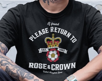 Rose & Crown Shirt - Drink Around The World Shirt - Epcot Shirt - World Showcase - Unisex Shirt