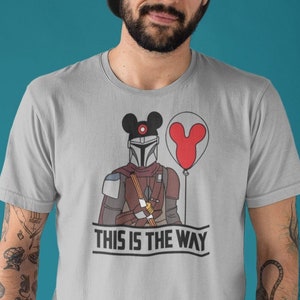 This Is The Way Shirt, Mandalorian T-shirt, Star Wars Tee, Galaxy's Edge, Disneyland, Disney World, Family Vacation, Mens, Womens, Unisex