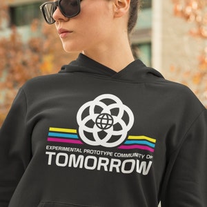 Epcot Hoodie, Future World Sweatshirt, Vintage Disney World, Retro WDW, Group, Family Vacation, Mens, Womens, Unisex