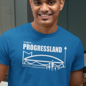 Progressland Shirt, Tomorrowland T-shirt, Disneyland Tee, Disney World, World&#39;s Fair, Vintage, Family Vacation, Mens, Womens, Unisex