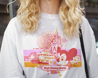 Vintage Disney World Shirt - Magic Kingdom Shirt - Epcot Shirt - Retro Disney Shirt - Unisex Shirt