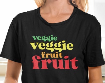 Veggie Veggie Fruit Fruit Shirt - Vintage Epcot Shirt - Epcot Kitchen Kabaret - Epcot The Land - Retro Epcot Shirt