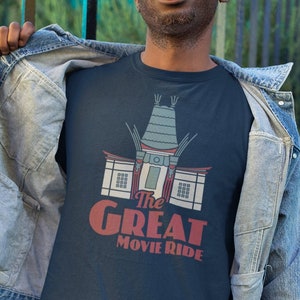 The Great Movie Ride Shirt, Hollywood Studios T-shirt, Bandit, Gangster, Movie Rider, Disney World, Mens, Womens, Unisex