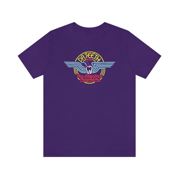 T-shirt Dr. Teeth And The Electric Mayhem The Muppet Show Pour Femme Taille M - Noir Neuf Avec étiquettes