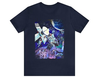 Domingoコラボ　Spaceship Earth ONE PANEL TEE DOMINGO× PURVEYORS】 Special Collaboration ⁡ drawing by
