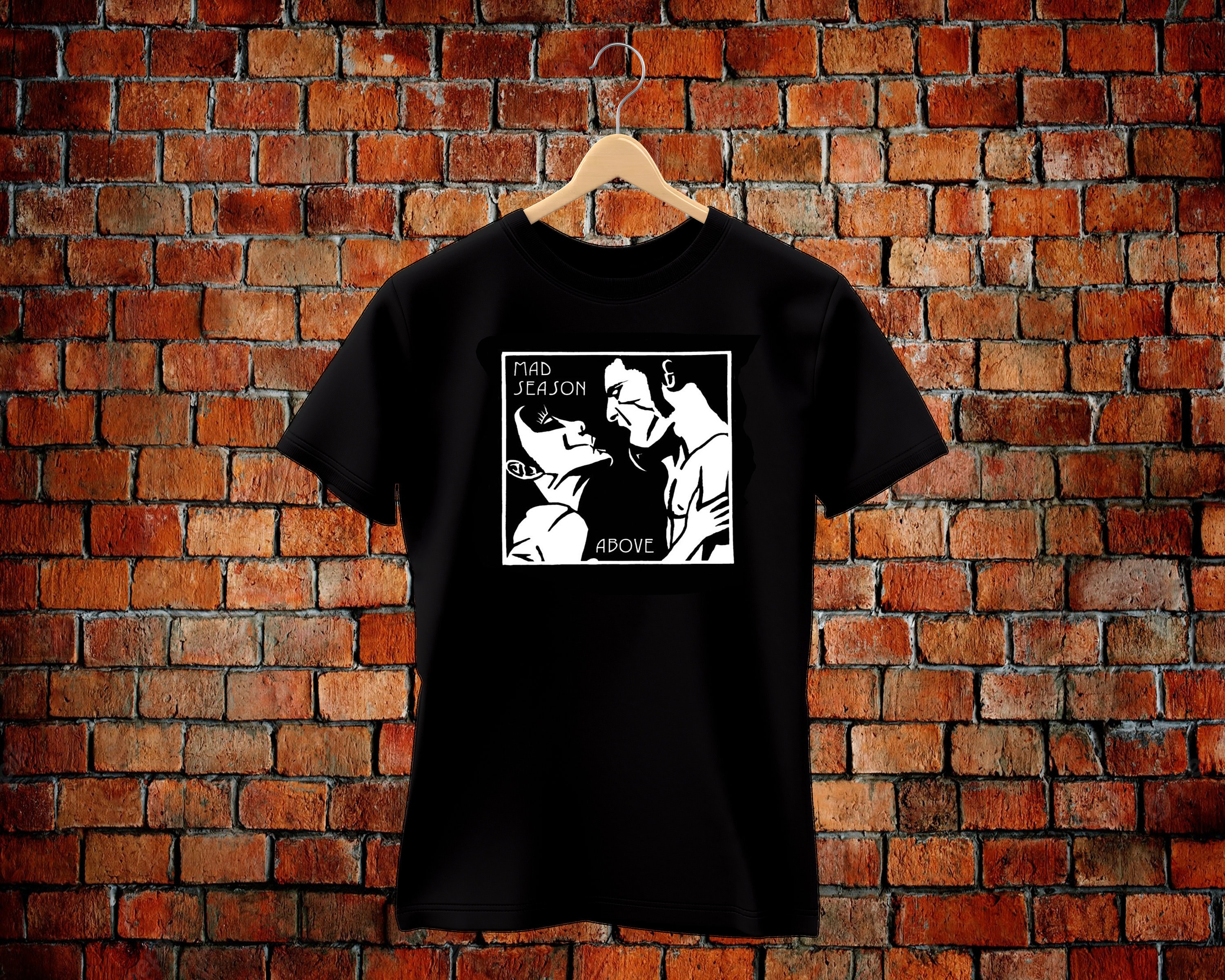 Discover Mad Season Shirt Layne Staley 90's Seattle Grunge Nirvana T-Shirt