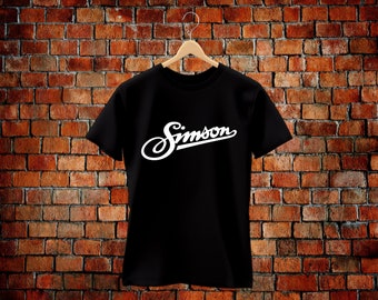 DDR Simson Scooter Logo T-Shirt